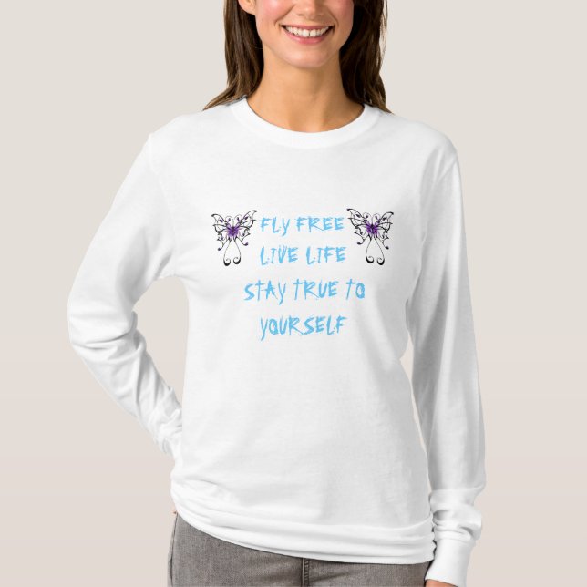 Butterfly_Tattoo Butterfly_Tattoo, KLIPSK FREELIV… T Shirt (Framsida)