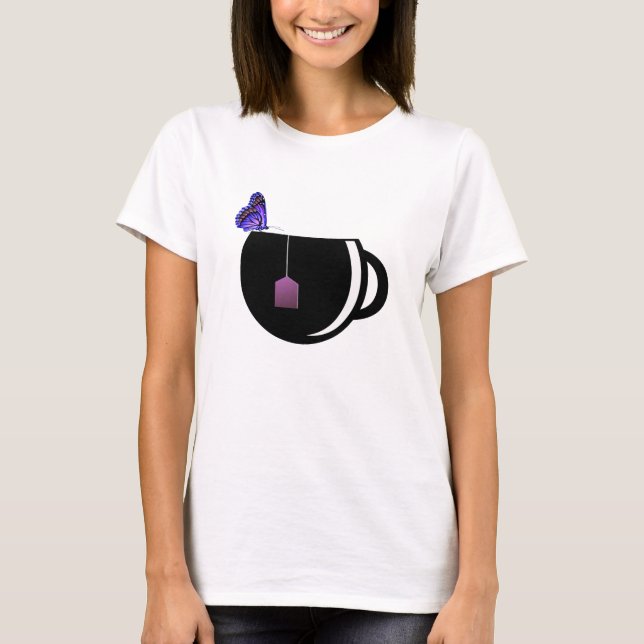 Butterfly Tea T-shirt (Framsida)