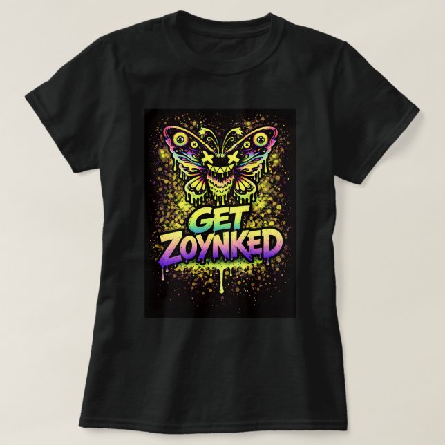 Butterfly Tees Co. Få Zoynked 0047751 T Shirt (Design framsida)