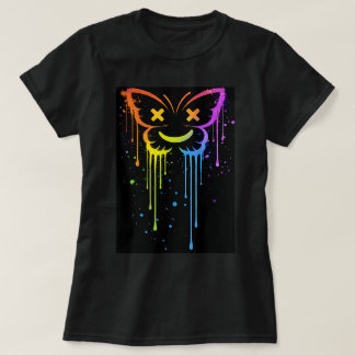 Butterfly Tees Co. Gradient Butterfly Drip 0047734 T Shirt
