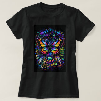Butterfly Tees Co Graffiti Fjärilsklädd 0047824 T Shirt