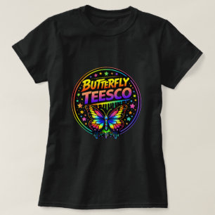 Butterfly TEESCO Graffiti Butterfly Shirt 0047833 T