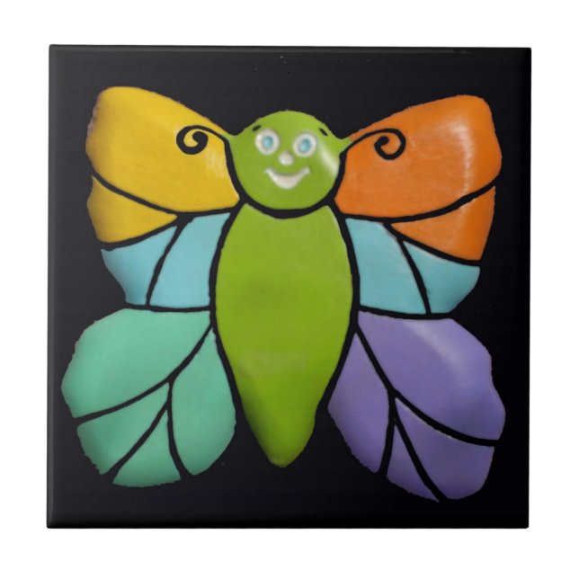 Butterfly Tile Kakelplatta (Framsidan)