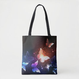 Butterfly Tote bag Tygkasse