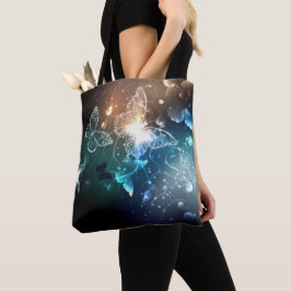 Butterfly Tote bag Tygkasse