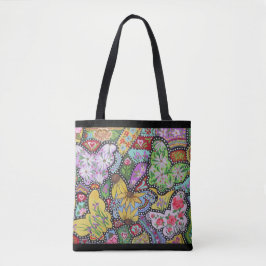 Butterfly Tote Bag Tygkasse