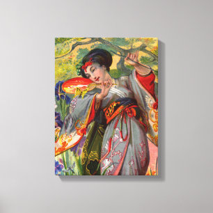 Butterfly Touch Canvastryck