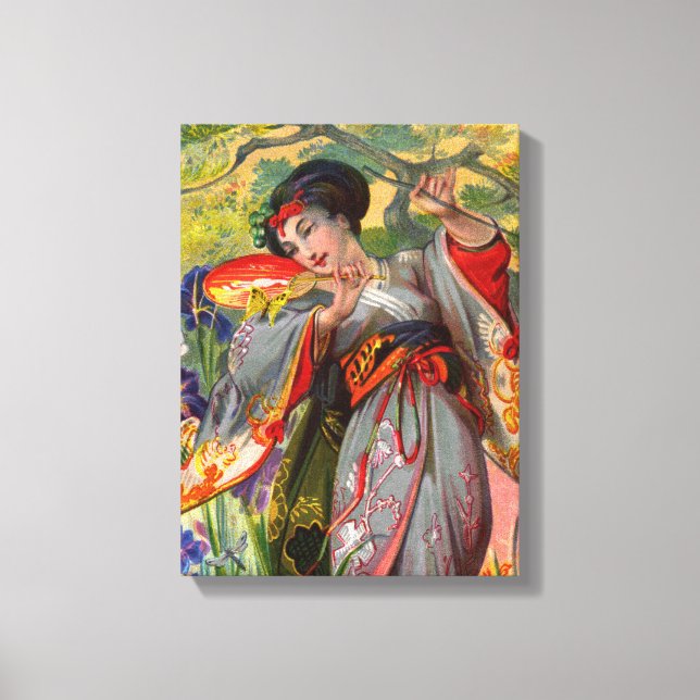 Butterfly Touch Canvastryck (Framsida)