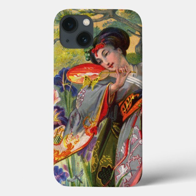 Butterfly Touch iPhone 5/5S Fodral (Baksida)