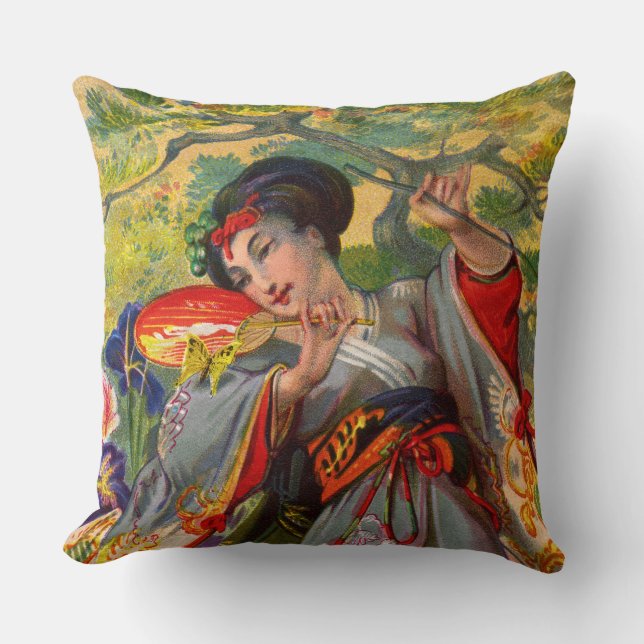 Butterfly Touch Kudde (Framsida)