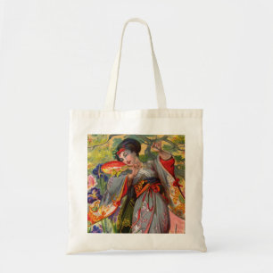Butterfly Touch Tote Bag Tygkasse