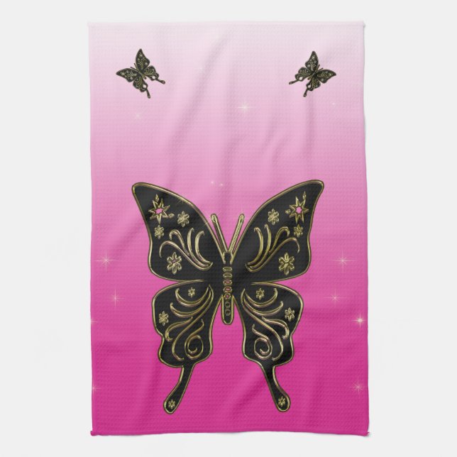 Butterfly Towel Kökshandduk (Vertikal)