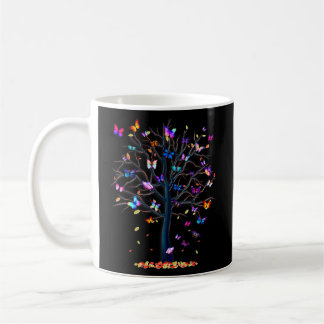 Butterfly Träd BeSnyt Pul Kaffemugg