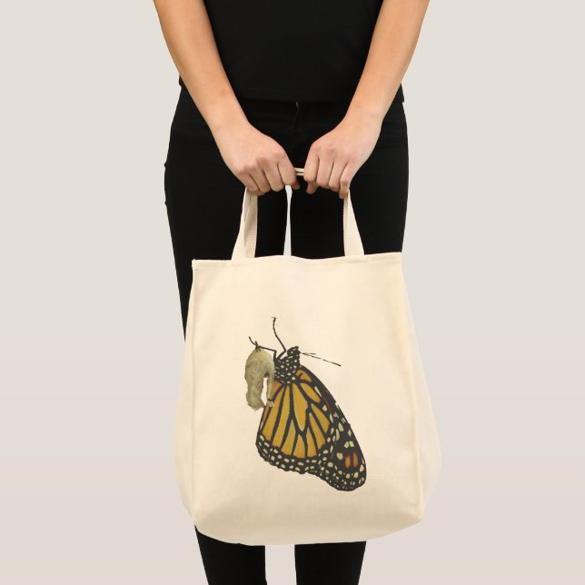 Butterfly Transformation Tote Tygkasse (Framsida (produkt))
