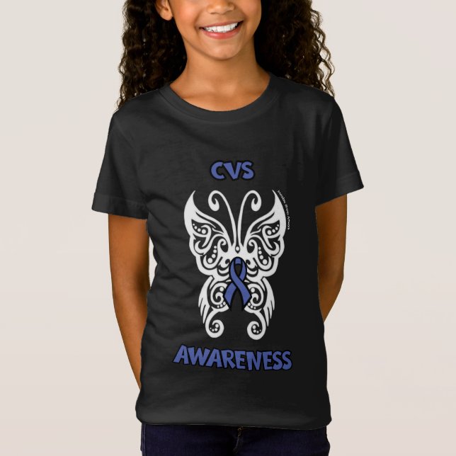 Butterfly/Tribal...CVS T Shirt (Framsida)