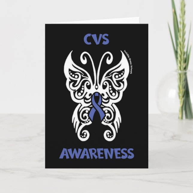 Butterfly/Tribal...CVS Tack Kort (Framsida)