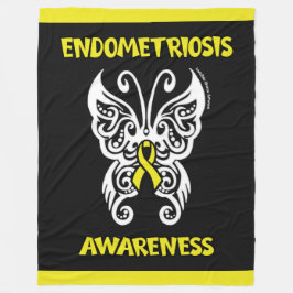 Butterfly/Tribal...Endometrios Fleecefilt