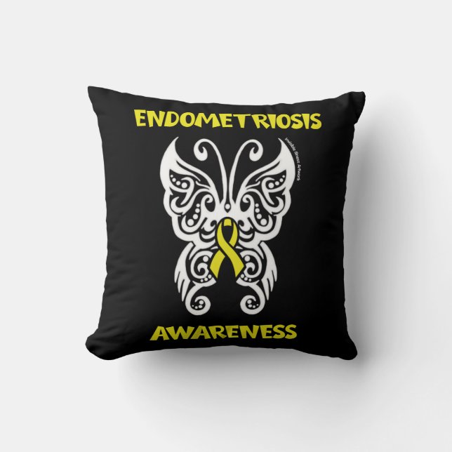 Butterfly/Tribal...Endometrios Kudde (Framsida)