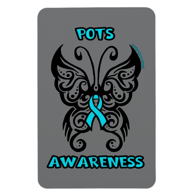 Butterfly/Tribal...POTS Magnet (Vertikal)