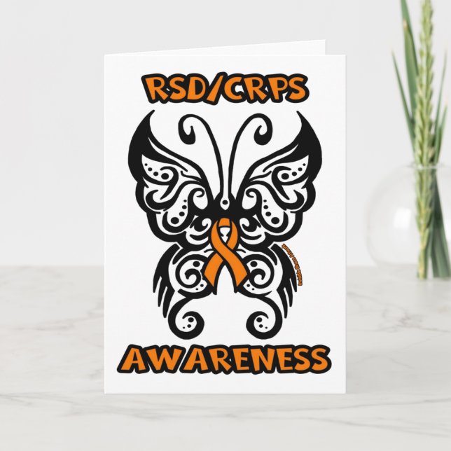 Butterfly/Tribal...RSD/CRPS Kort (Framsida)