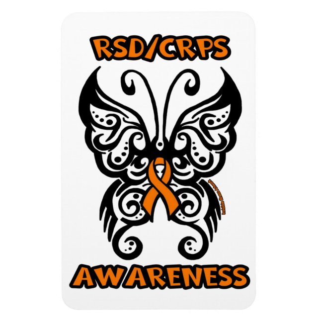 Butterfly/Tribal...RSD/CRPS Magnet (Vertikal)