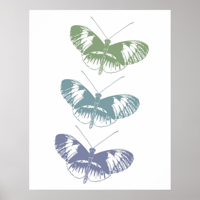 Butterfly Trio Poster (Framsidan)