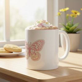 Butterfly Två-Tonad Mugg