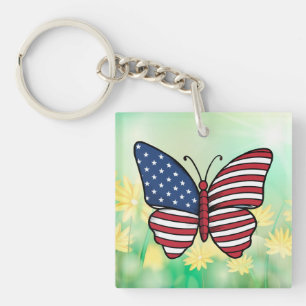 Butterfly USA flagga Sublication-62614