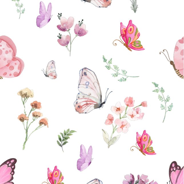 Butterfly Vacker Classy Watercolor Presentpapper (Skapare uppladdad)