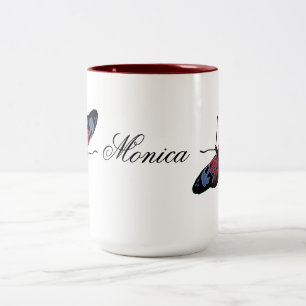 Butterfly Vår Art Två-Tonad Mugg