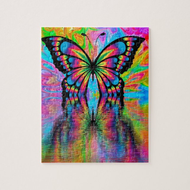 Butterfly vår pussel (Vertikal)