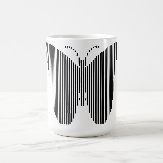 Butterfly Vector Design Mugg (Center)