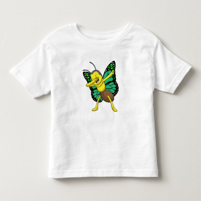 Butterfly vid Hip hop Dance Dab T Shirt (Framsida)