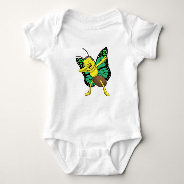 Butterfly vid Hip hop Dance Dab T Shirt (Framsida)