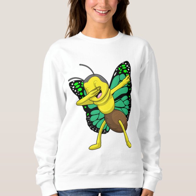 Butterfly vid Hip hop Dance Dab T Shirt (Framsida)