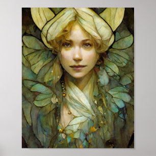 Butterfly Vingar 2 Fantasy Art Poster