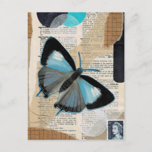 "Butterfly Vingar" - Exklusivt Designat vykort
