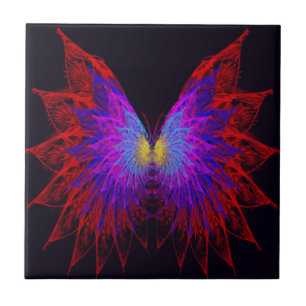 Butterfly Vingar Kakelplatta