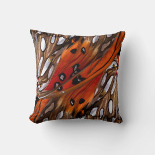 Butterfly Vingar Pillow-California Bukt Fritillary Kudde