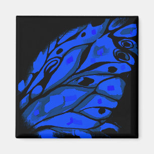 Butterfly vinge magnet