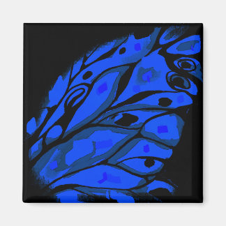 Butterfly vinge magnet