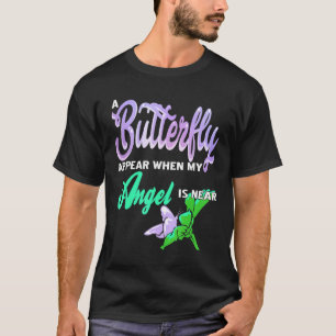 Butterfly visas när min gel är nära Fantastisk för T Shirt
