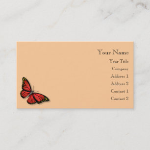 Butterfly Visitkort