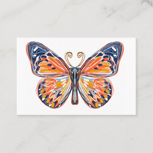 Butterfly Visitkort (Framsida)