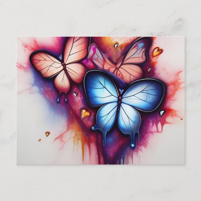 Butterfly Vykort (Framsida)