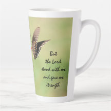 Butterfly w/ Verse om Guds styrka