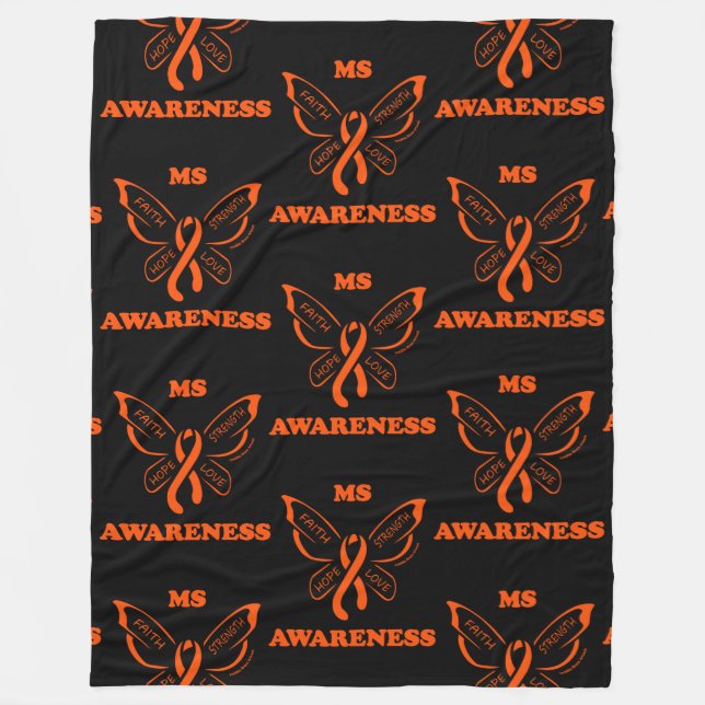 Butterfly/Warrior...MS Fleece Blanket (Framsidan)