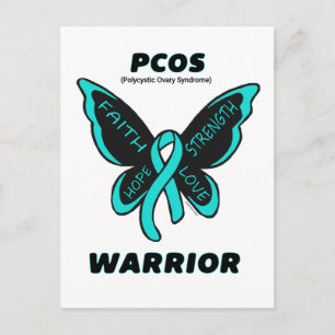 Butterfly/Warrior...PCOS Vykort