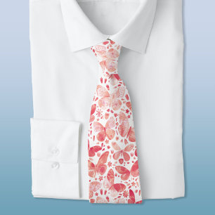 Butterfly Watercolor Rosa Slips