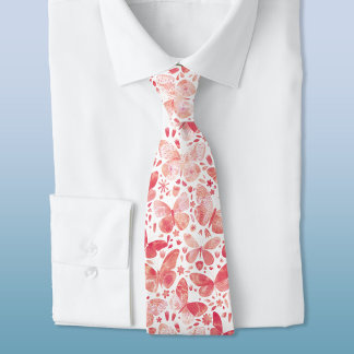 Butterfly Watercolor Rosa Slips
